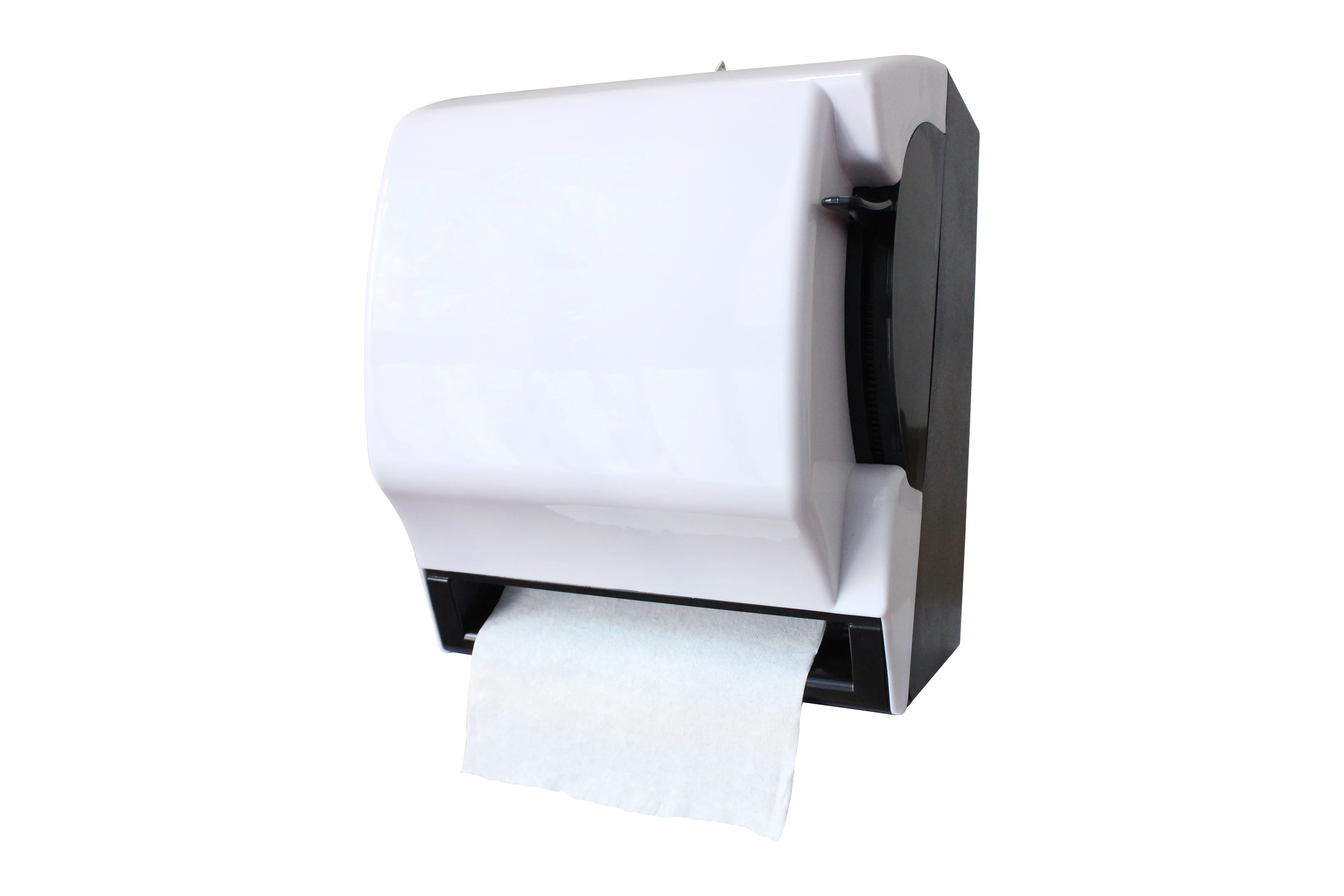 Washroom Smoke Lever Hand Roll Towel Paper Dispenser