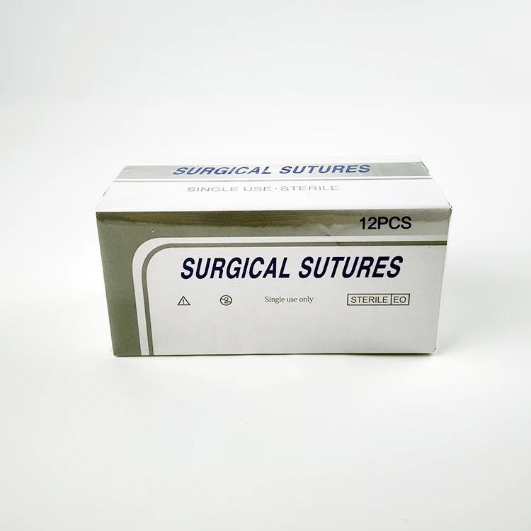 high quality Cheap and High Quality Suture Needle Sizes Sutures Multiple Size Absorbable Medical with Great Price