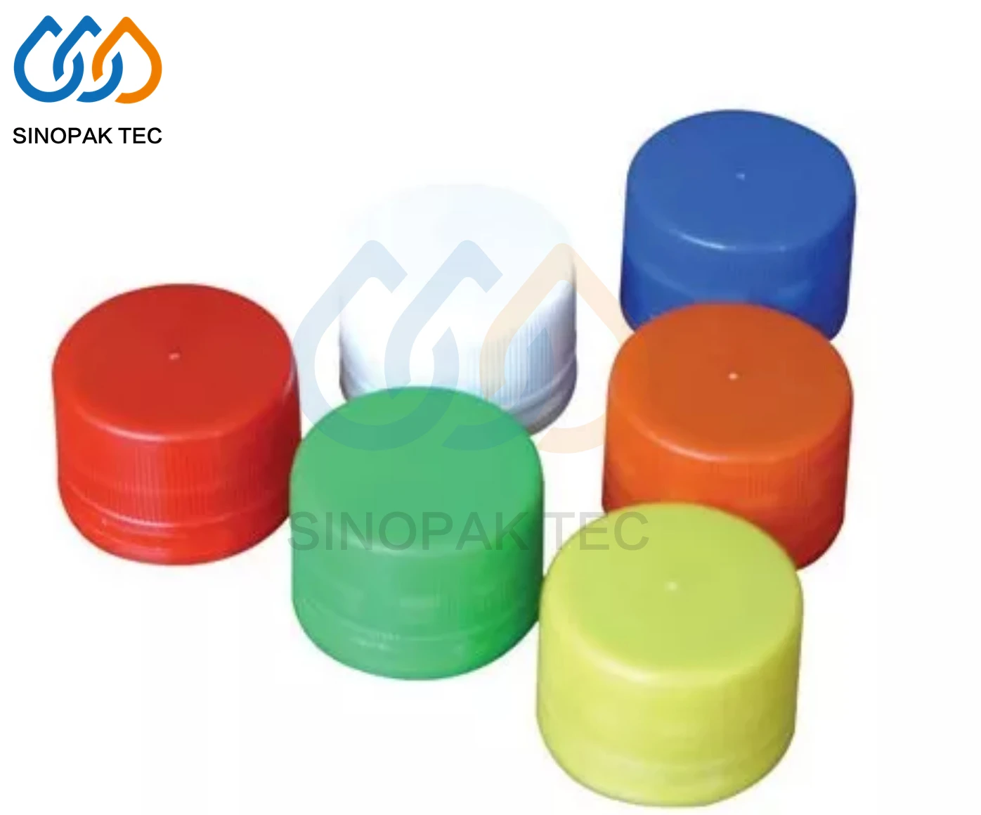 SinoPak TEC Cheap price 28mm PCO 1881 1810 PP PE plastic clear drinking disposable water bottle caps with spill proof for sale