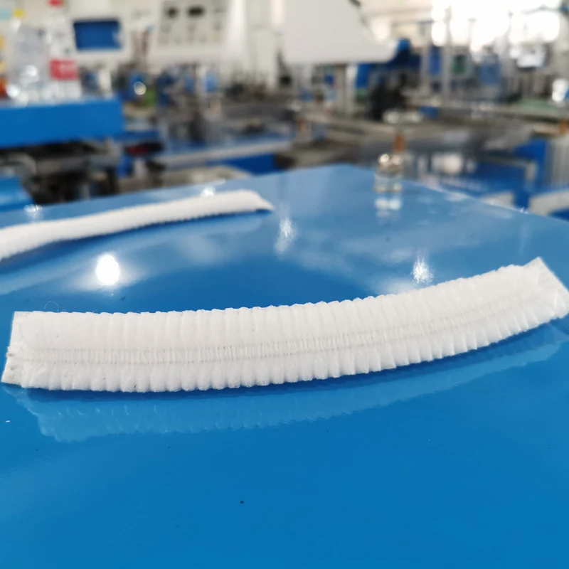 Disposable Pe Plastic Bouffant Cap and Bathing Head Cover Making Machine