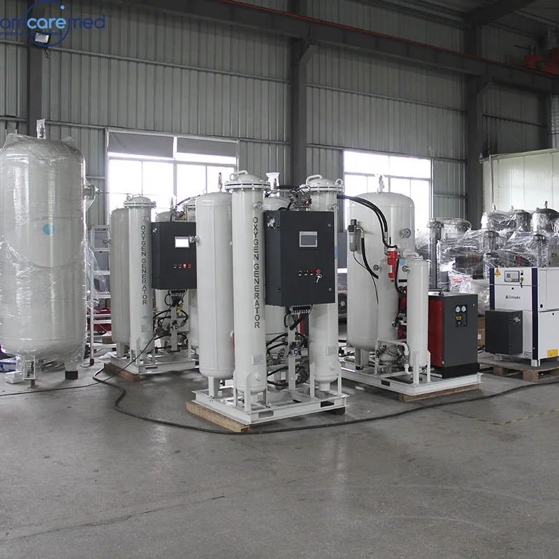 PSA Oxygen Production Plant Medical Oxygen Concentrator Generator Hospital Oxygen Compressor