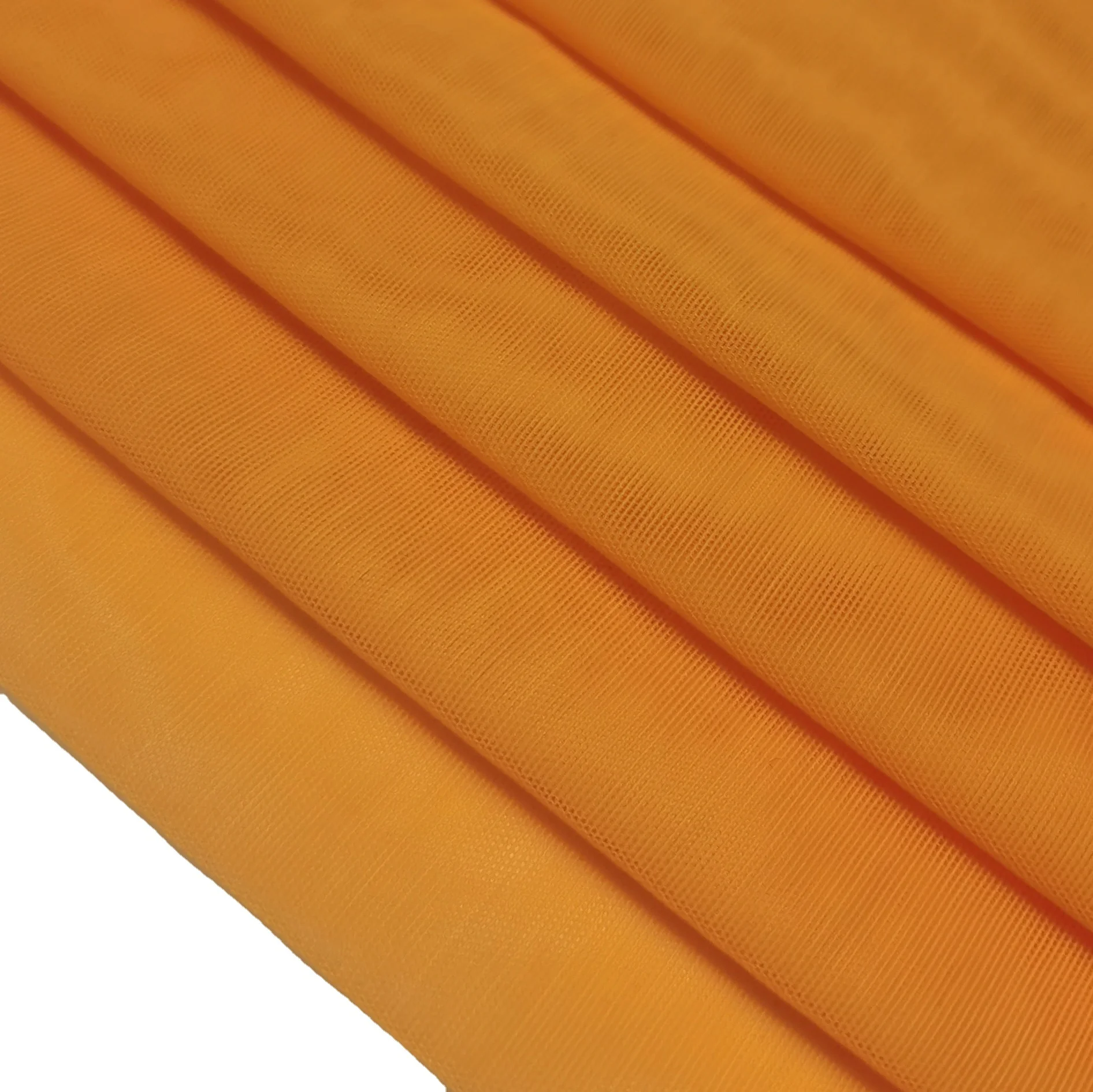 Wholesale Elastic 4way stretch fabric tulle mesh Knitted Fabric For underwear fabric