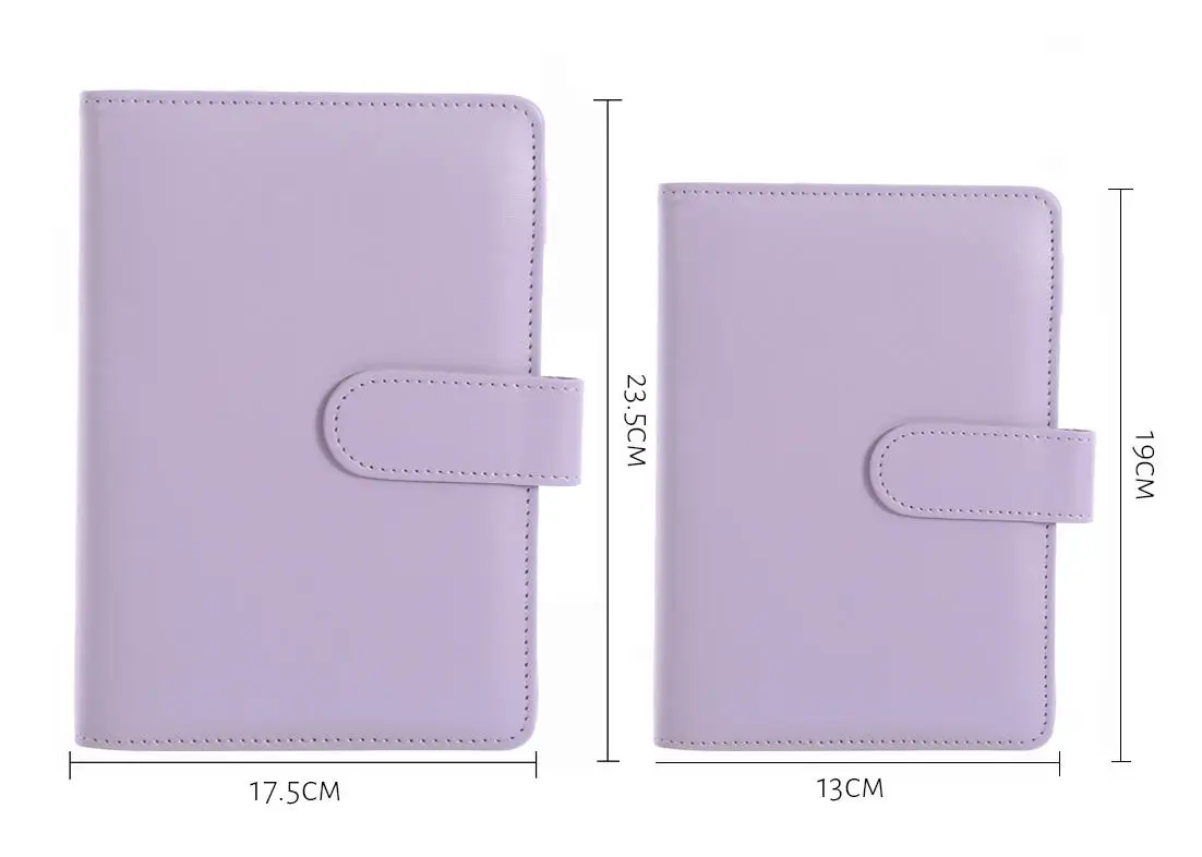 Custom Logo A6 Cash Planner Binder Budget Book with Custom Budget Zipper Folder Bag Binder Envelopes Available