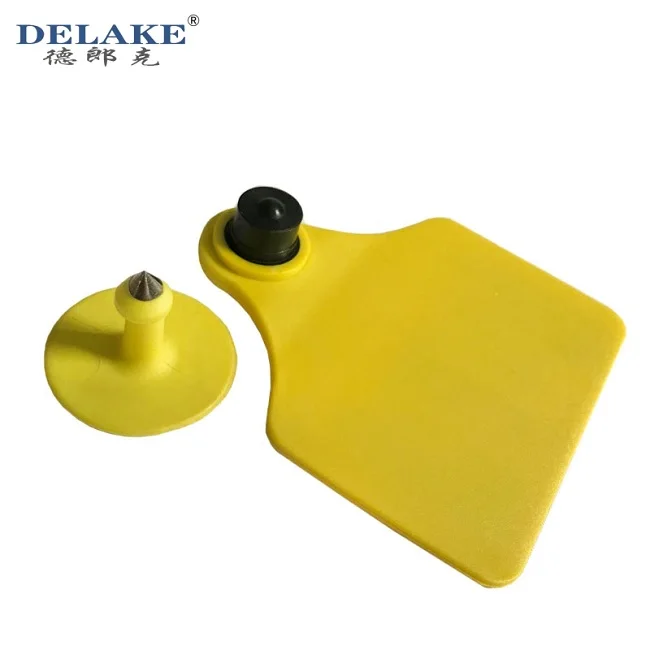 Delake квадратная катушка антенны Rfid коровы уха бирка 106 UHF 860-960 МГц электронная Ушная с считывателем