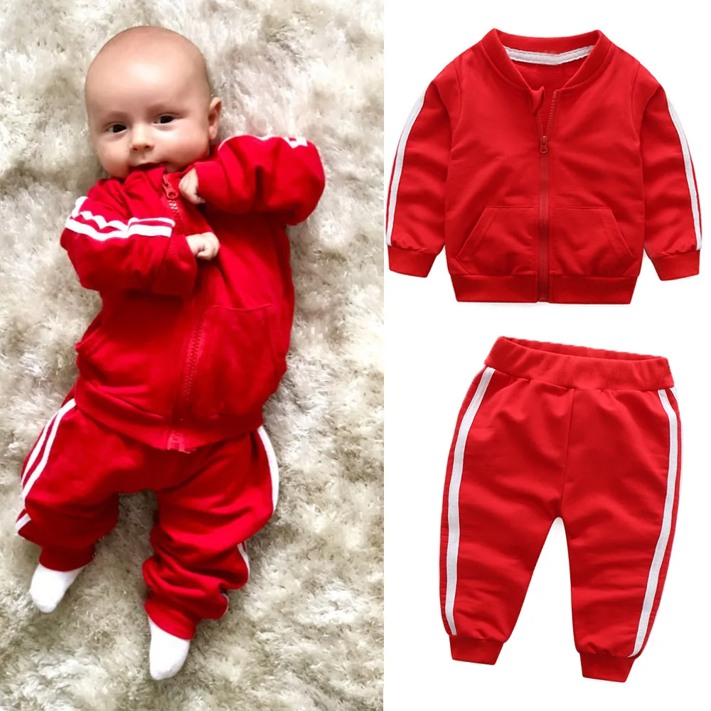 Bulk New Style High Quality Wholesale Fashion Outfits Spring Solid Color Kids Children Clothing Sets Baby 2 Years Girl Clothes