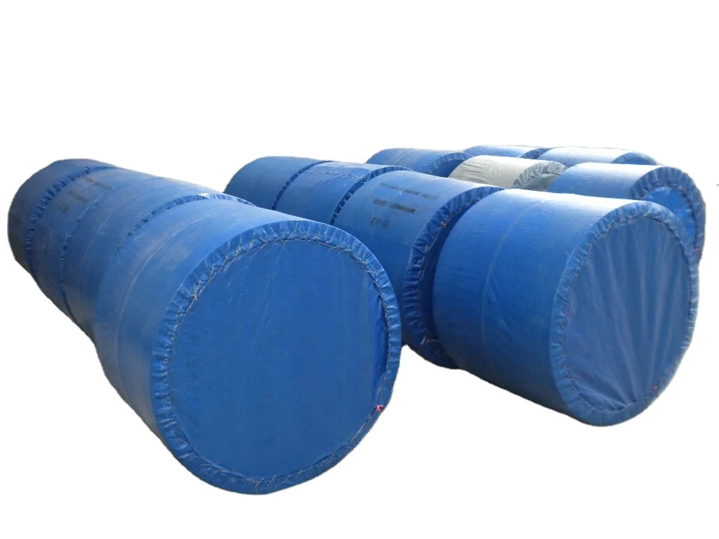EP 100 light weight and thin EP fabric carcass rubber conveyor belt for cement and concrete plants