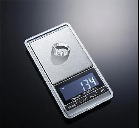 black mini digital pocket weight scale 500g 0.01g