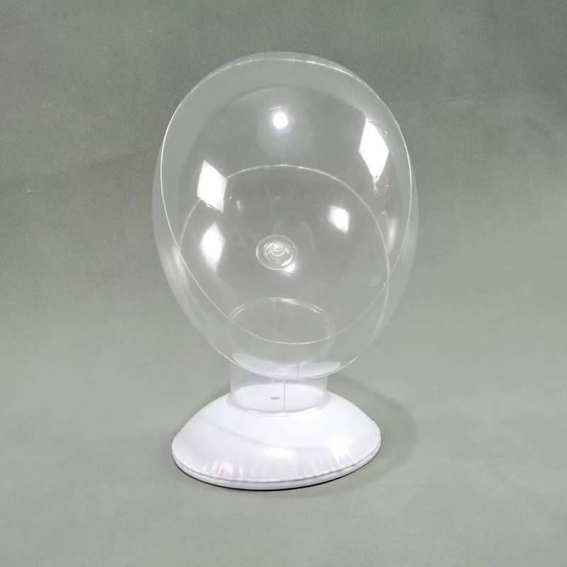 High quality Cheap Hat Wig Stand Male Female Woman Man Black Mannequin Head PVC Inflatable Mannequin Head For Wig Display