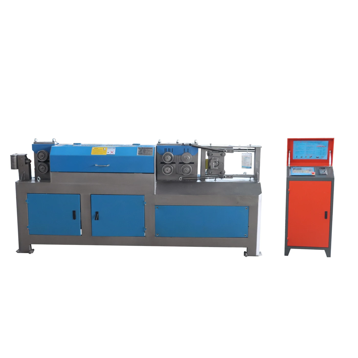 2.4m Large Cnc Electric Steel Bar Straightener Cutter Machine Hydraulic Steel Bar Straightening Cutting Machine