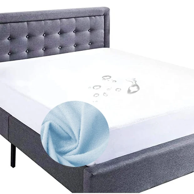 Высококачественный гипоаллергенный мягкий дышащий фталат, натуральное бамбуковое волокно, водонепроницаемый матрас, защитный матрас, наматрасник, покрывало для кровати