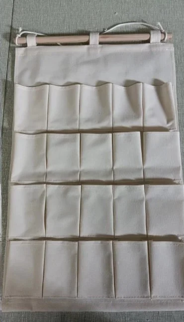 Personalized Hanging Organiser Countdown Canvas Polyester Blank Sublimation Christmas Advent Calendar