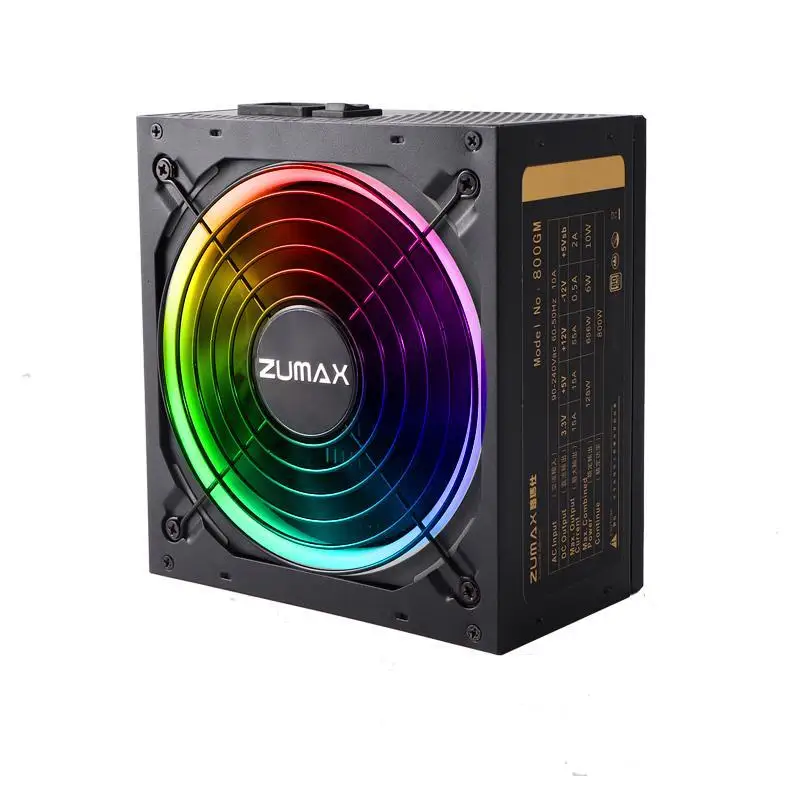 
ZUMAX switching power supply 750W 80plus Gold desktop gaming computer power supply 