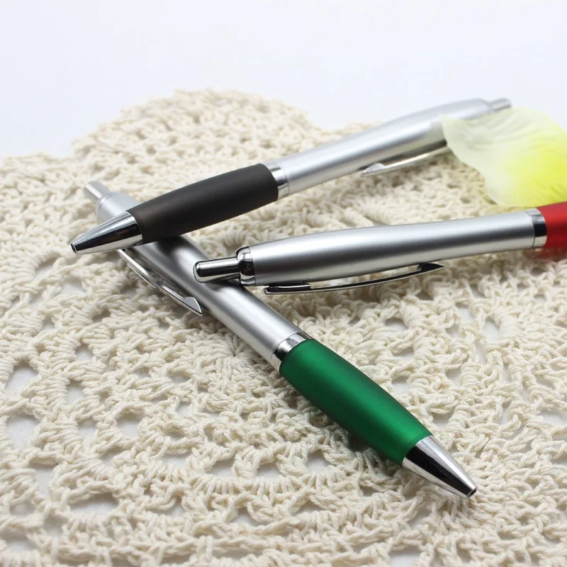 
Wholesale Personalized Logo Customized Plastic Ball Pen Stationery Ballpens Advertising Ballpoint Pens 