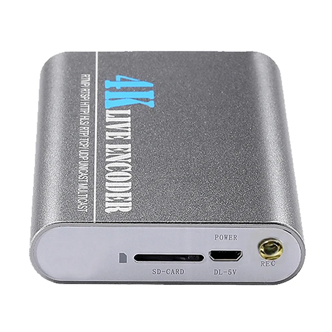 
Haiwei K1 4k hdmi to ip encoder Maximum resolution rtmp 4k hd encoder h264 iptv encoder for live broadcast and iptv 