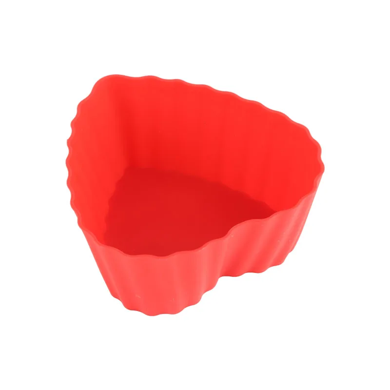 
China factory ECO Wholesale heart cakepop shaped fondant silicone baking cake mold 