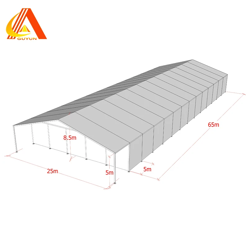 Large Outdoor Animal Aluminium frame Horse Race Course Stable Tent
