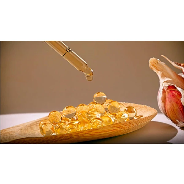 
Oderless Garlic Oil + Parsley Oil Softgel Capsule 