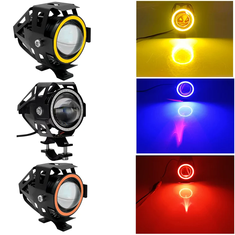 auto lighting systems U5 U7 LED headlights 12v 24v led projector lens spotlight led lights for motorcycle led lights for cars