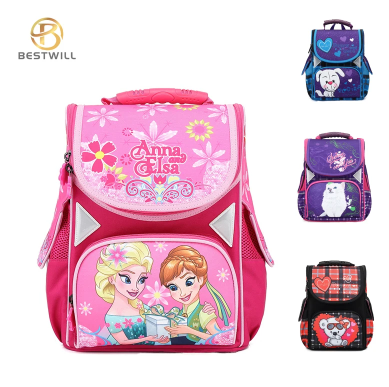 BESTWILL OEM Custom Child School Back Pack Bag Wholesale Boy Girl School Backpack Bags