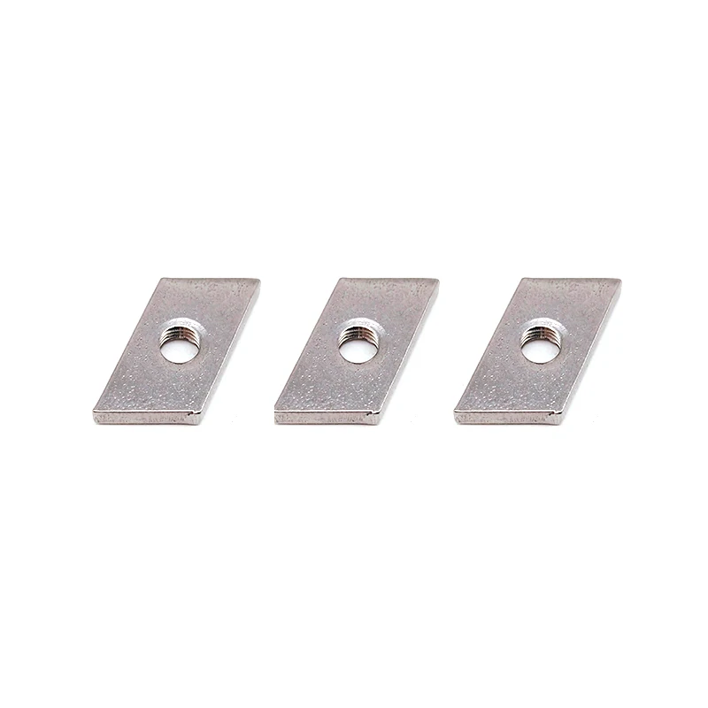 Customized steel SS201 SS304 stamping rectangular nut