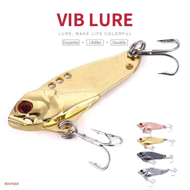 HENGJIA Fishing lures Blade metal VIB 5cm 10.8g metal spoon lures VIB bait