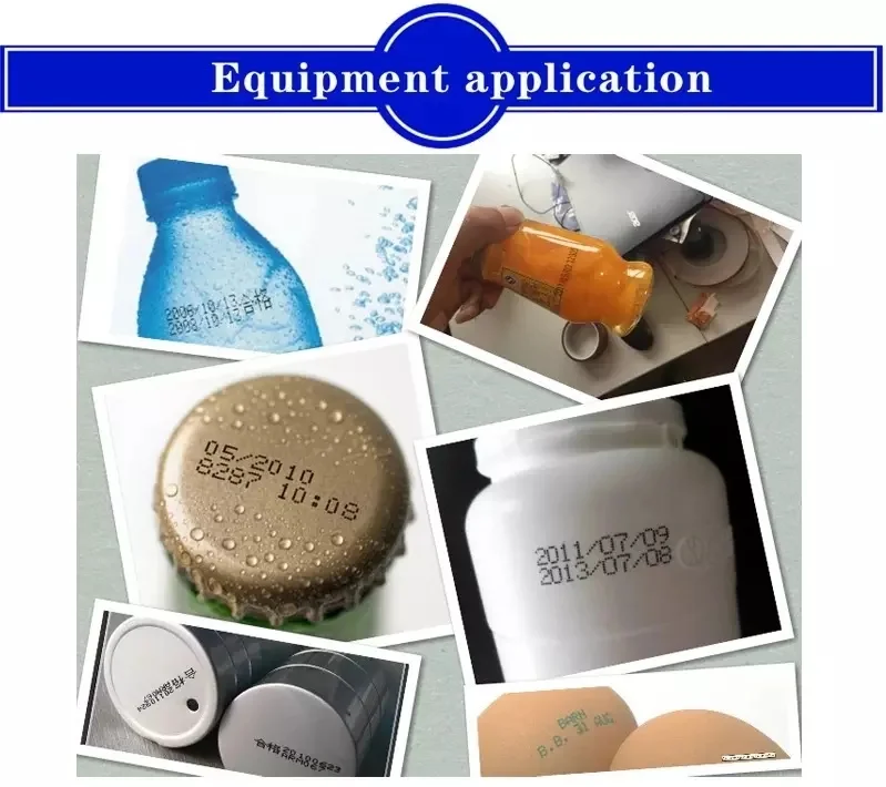 Online automatic cij inkjet printer identify machine with new auto clean printing head etm MX690 for sale