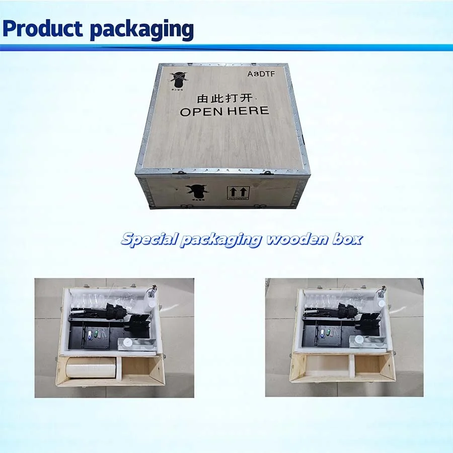 Small XP600 DTF Printer L18058 Impresora A3 Pet Film Printer DTF For Garment Hoodies T-shirts