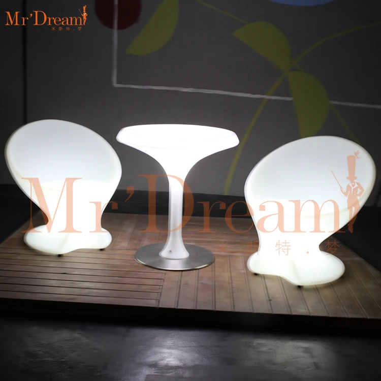 
Mr.Dream commercial hotel restaurant disco bar decoration waterproof led events lighting stool(accept customized) 