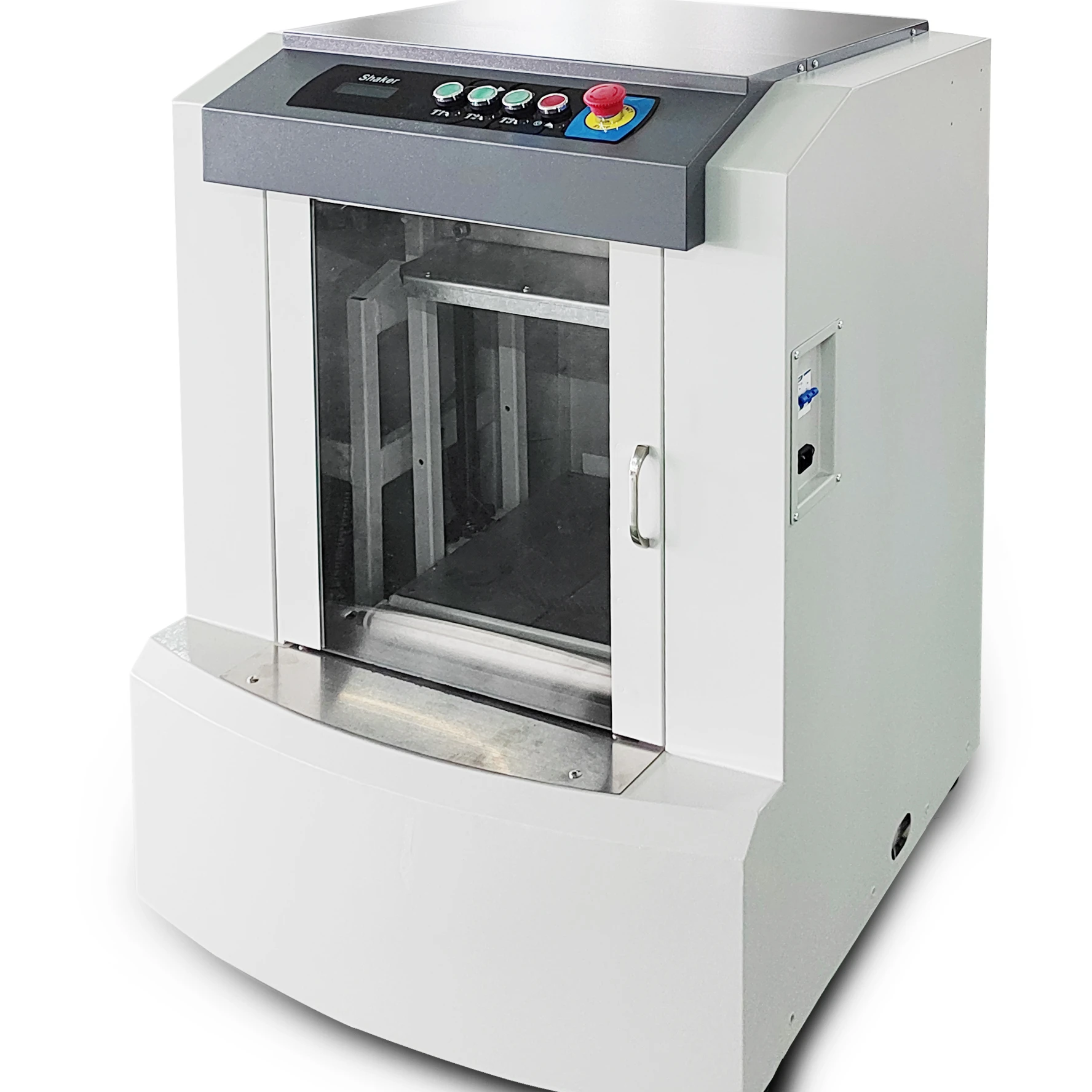 Automatic clamping paint shaker