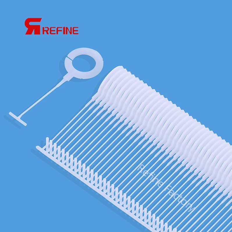 25mm PP  Hook Tag Pin Tag  Lapel gun Tagging Needle for Apparel