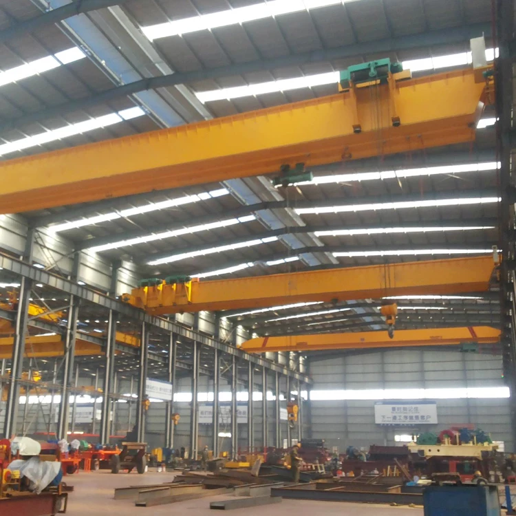 Warehouse 35 ton European double girder moving overhead crane