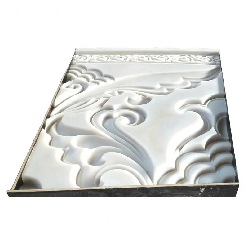 Wholesale Custom Gypsum Moulding GRG Plaster Hand Carved Casing Molding Decorative Molding Wall