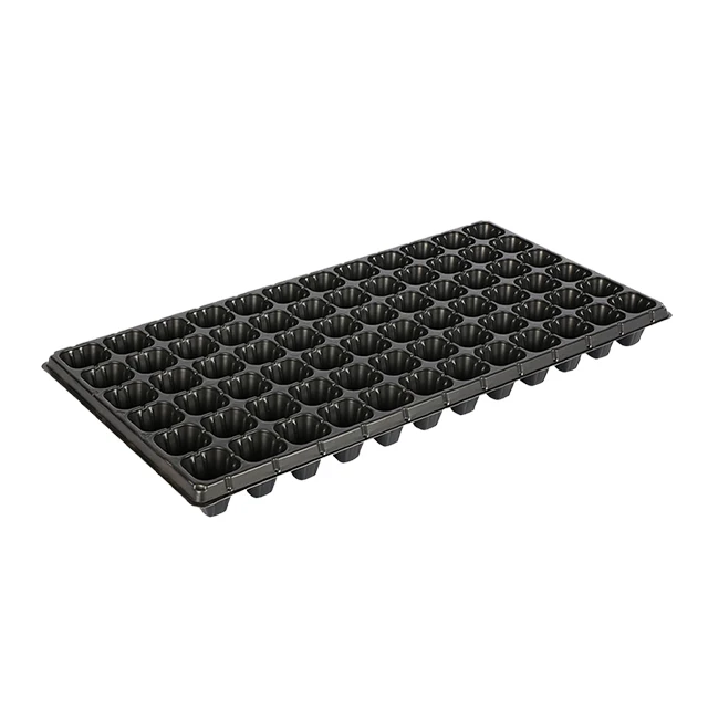 
72 Cells Seed Tray PS seed start tray for nursery of vegetables 0.4mm to 1.5mm plastic seedling tray 