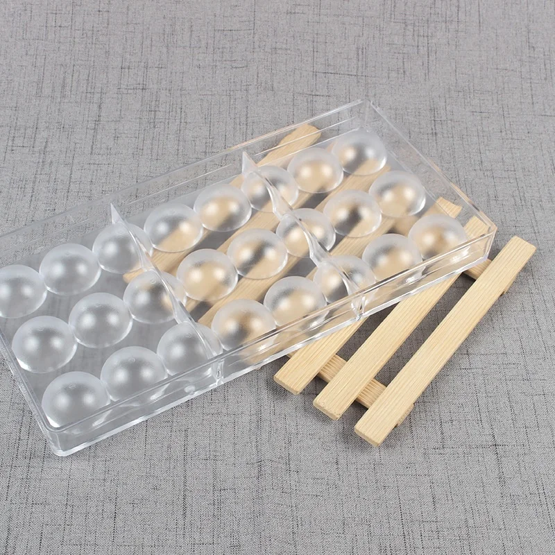 DM536 Chocolate Plastic Mold Flower Lip Christmas Tree Shape Ice Cube Tray Acrylic Mould For Cake Decoration