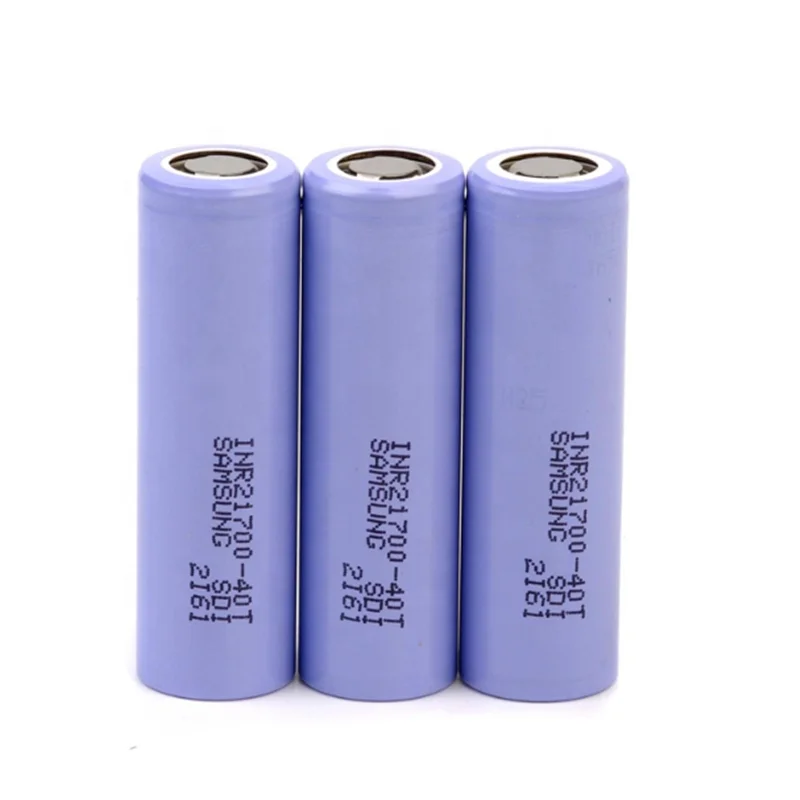 Wholesales 18650 Battery Lithium Ion 3.7v 18650 3.7v 40T Li-ion Battery Lithium Ion Batteries For Power Bank