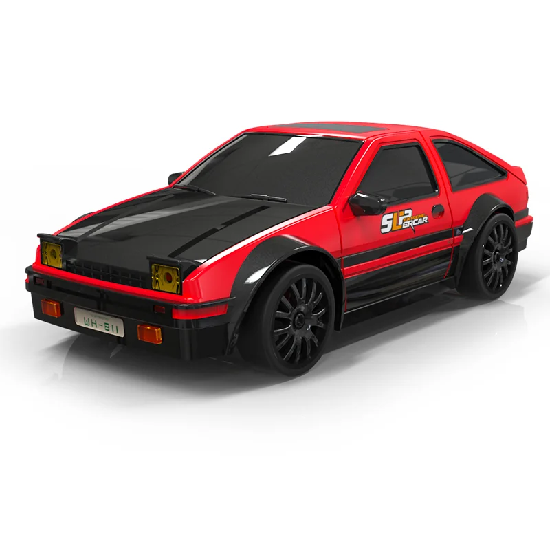 S811 Двухступенчатая скорость 1:24 4WD дрейф автомобиля 15 км в час и 2 4 ГГц