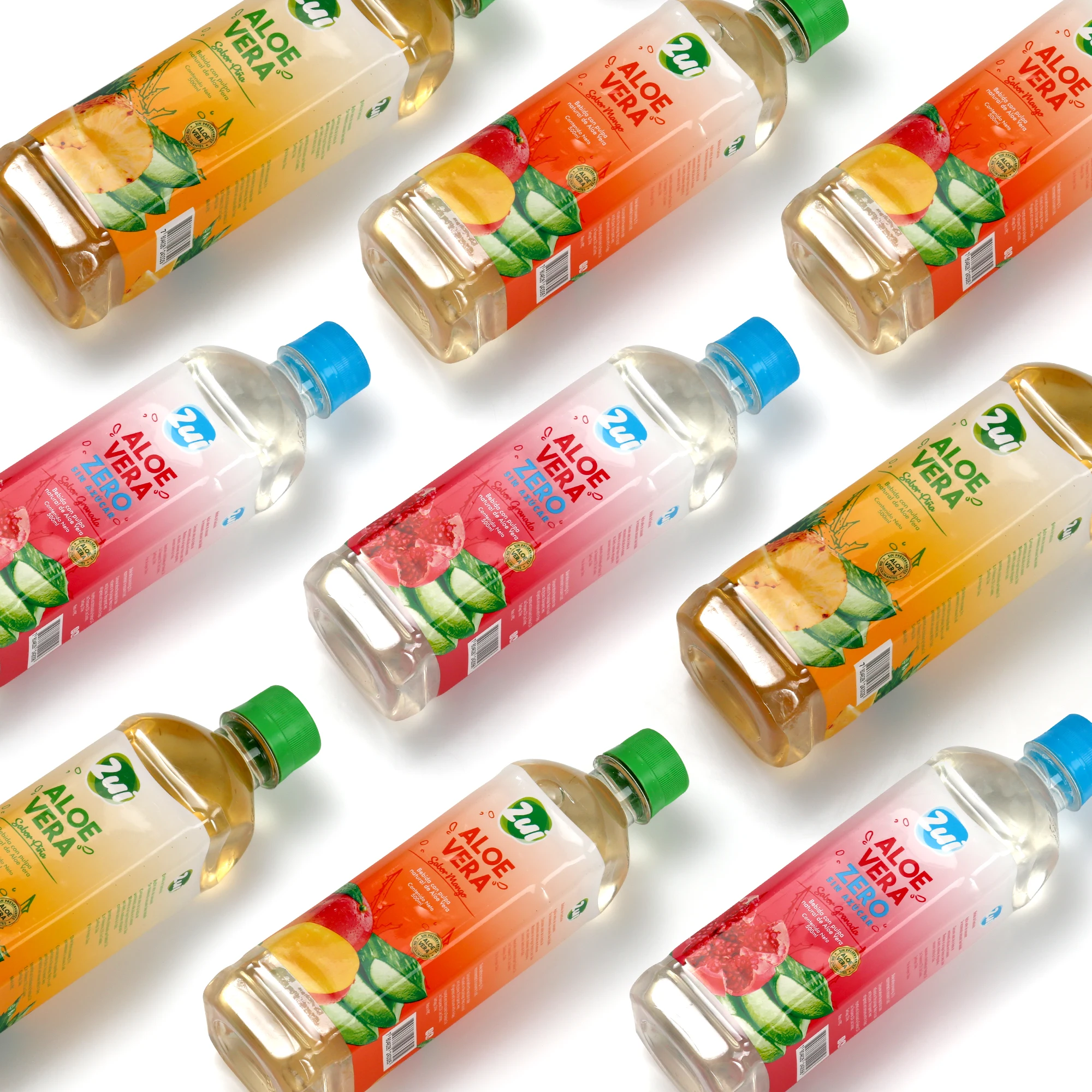 Aloe Juice Sugar free Soft Drink Juice Bottle Packaging Aloe Vera Juice Drinks With Pulp