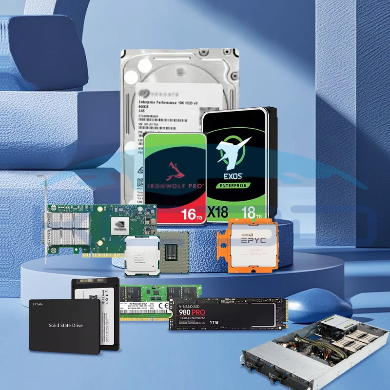 Brand New MCX4121A-ACAT Dual Port Network Cards ConnectX-4 Lx 4121A-ACUT 25G MCX4121A-ACAT 25G Server Network Cards