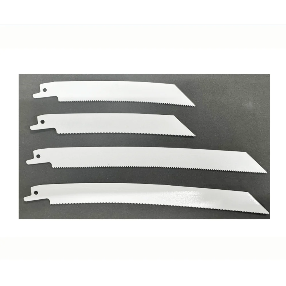 High-Efficient DLDT Curved M42 Bi-metal Reciprocating Saw Blades Carbon Steel Pipe Cutting White Alloy Material High-Speed