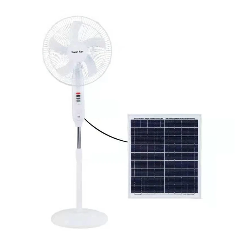 Solar Powered Ceiling Fan Best price 16 inch stand fan home electric  12v  solar fan pakistan /