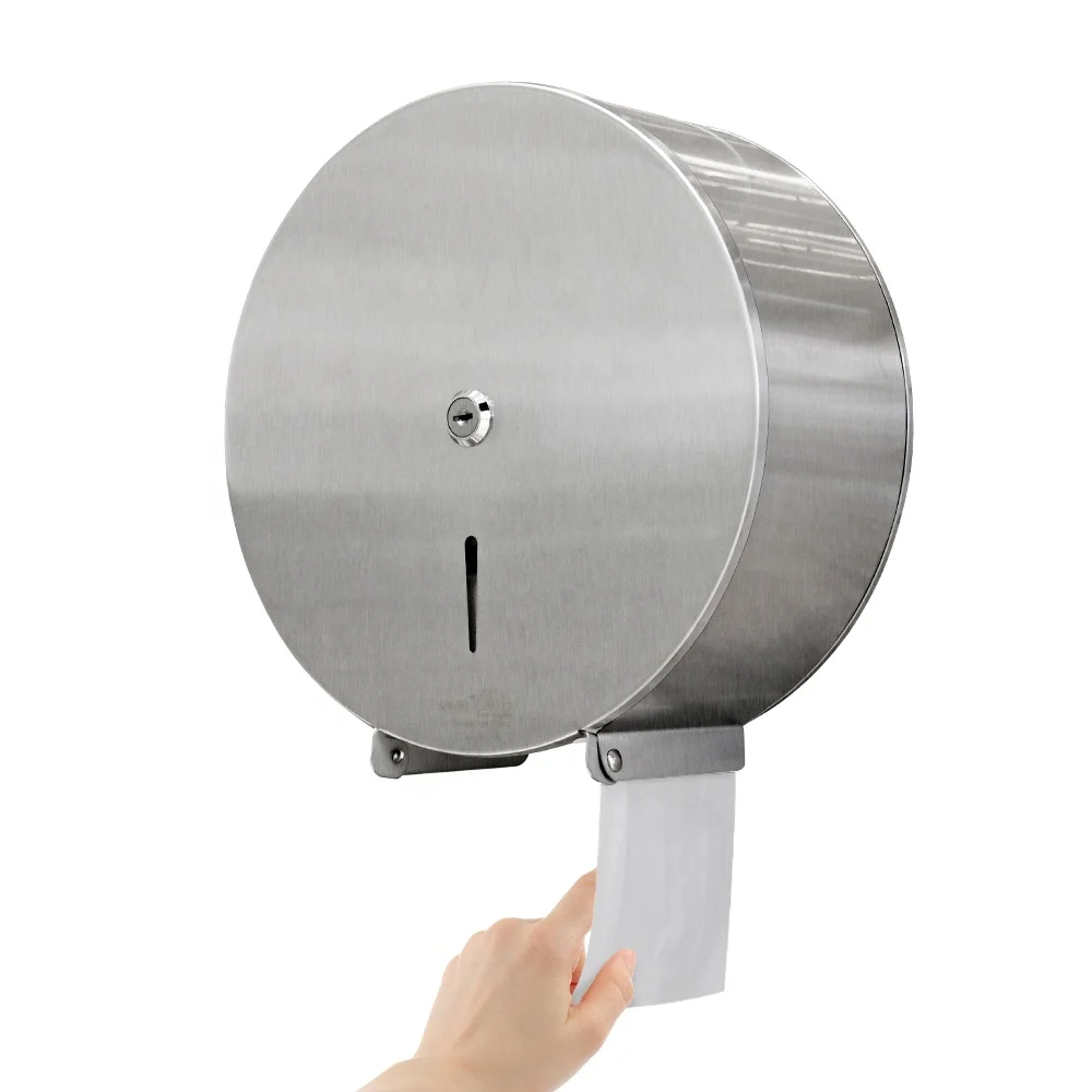 Одноместный контактный зажим из нержавеющей стали (рулон бумаги машинной намотки туалетной диспенсер для бумажных полотенец