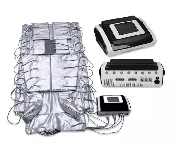 Spa Vacuum Slimming Drainage Presoterapia Air Pressure Suit Weight Loss Lymphatic Drainage Infrared EMS Pressotherapy Machine