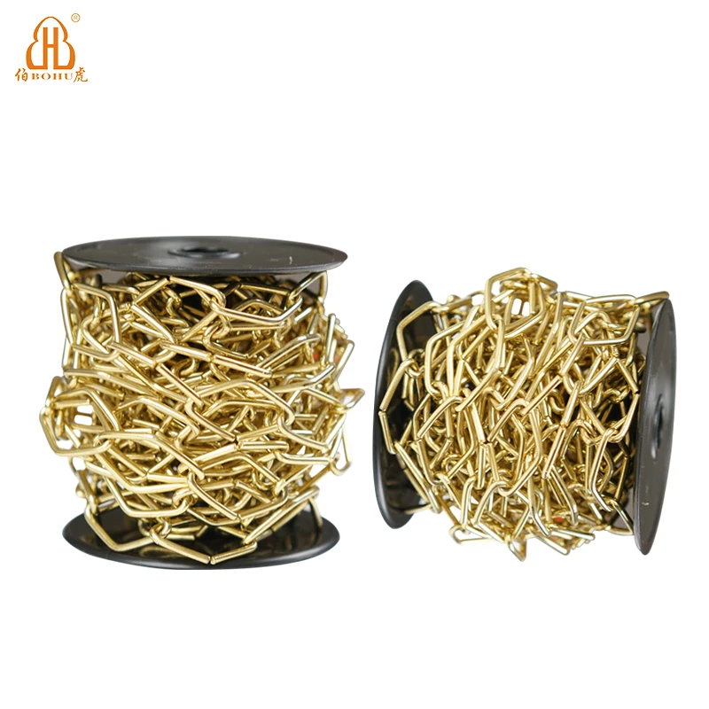 Металлические цепи BOHU, простая и модная декоративная цепочка в форме ромба