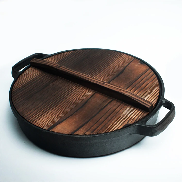 Die-casting carbon steel casserole0