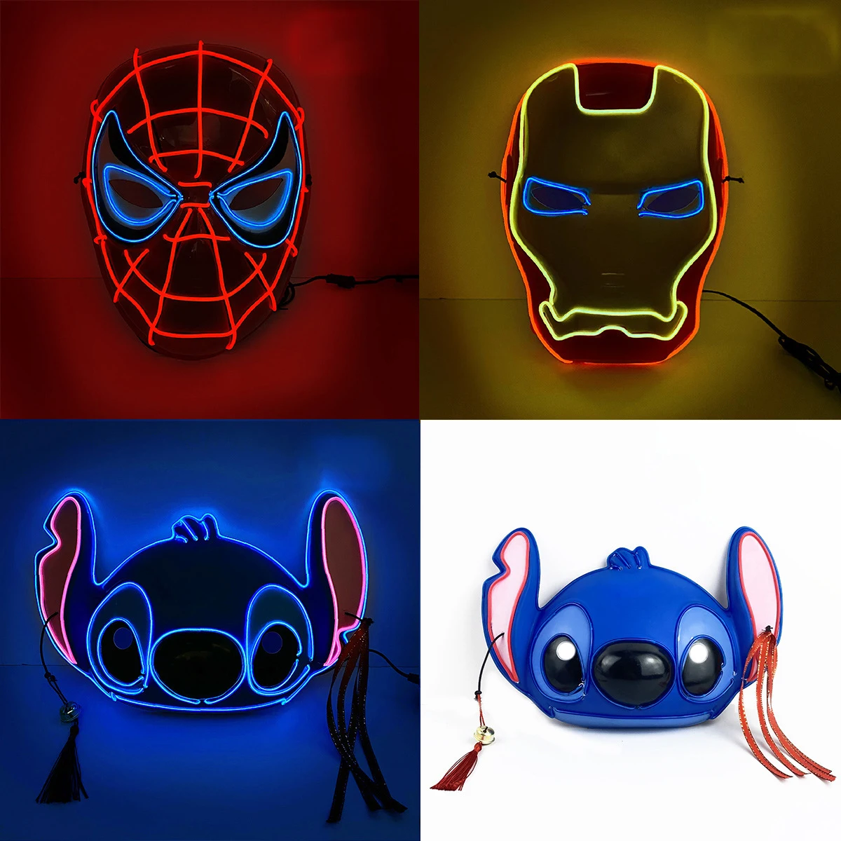 Маска светодиодная из мультфильма
