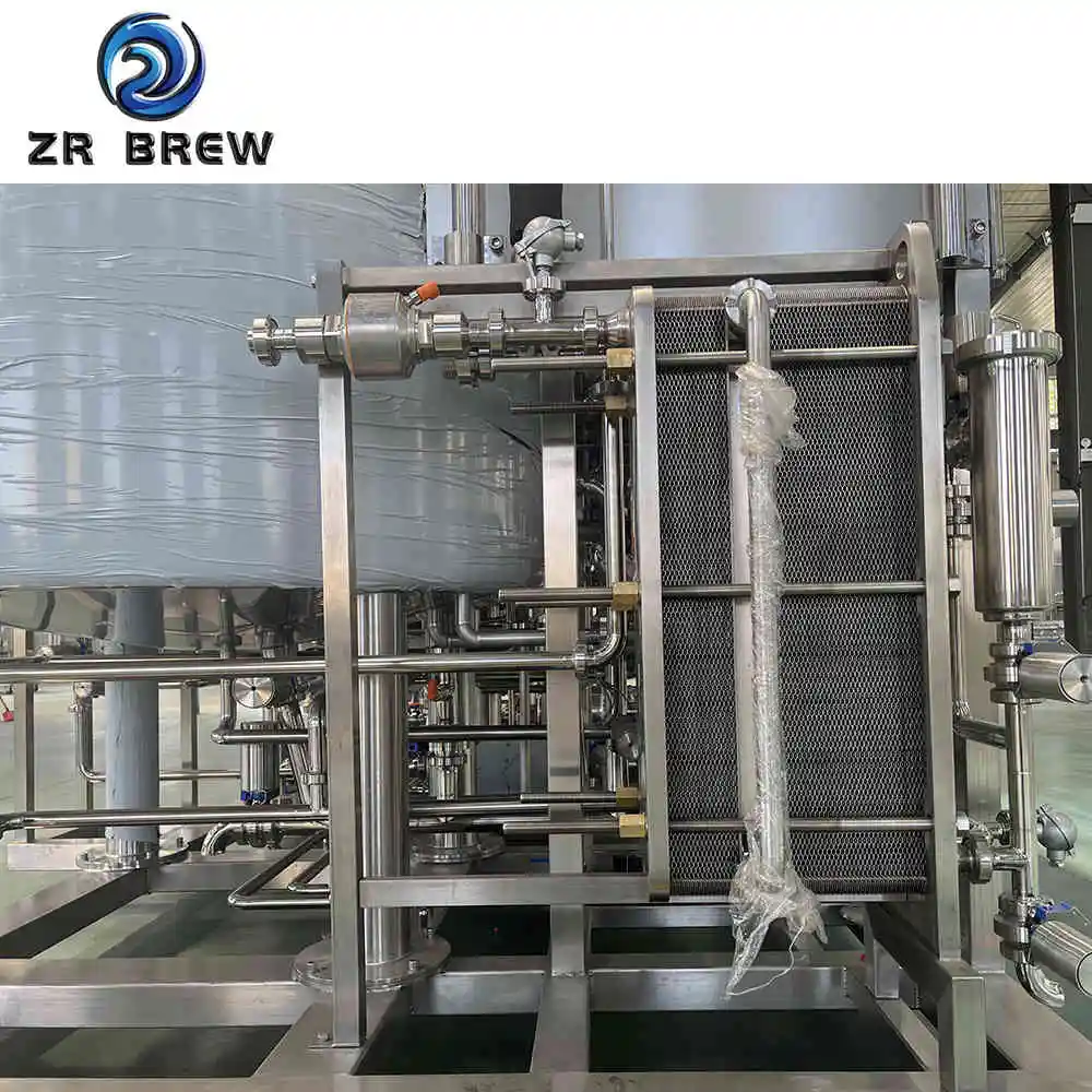 1000l 10bbl 3-vessel stainless steel commercial beer brewing brewhouse system cost for beer restaurant