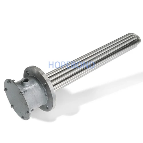 Customize 3phase 380v 480v flange immersion heater for oil tank