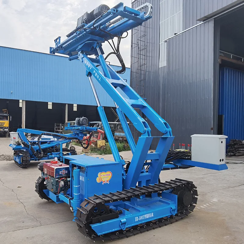 Factory Price Concrete Pile Grouting Drilling Rig Anchor Nail Drilling Machine