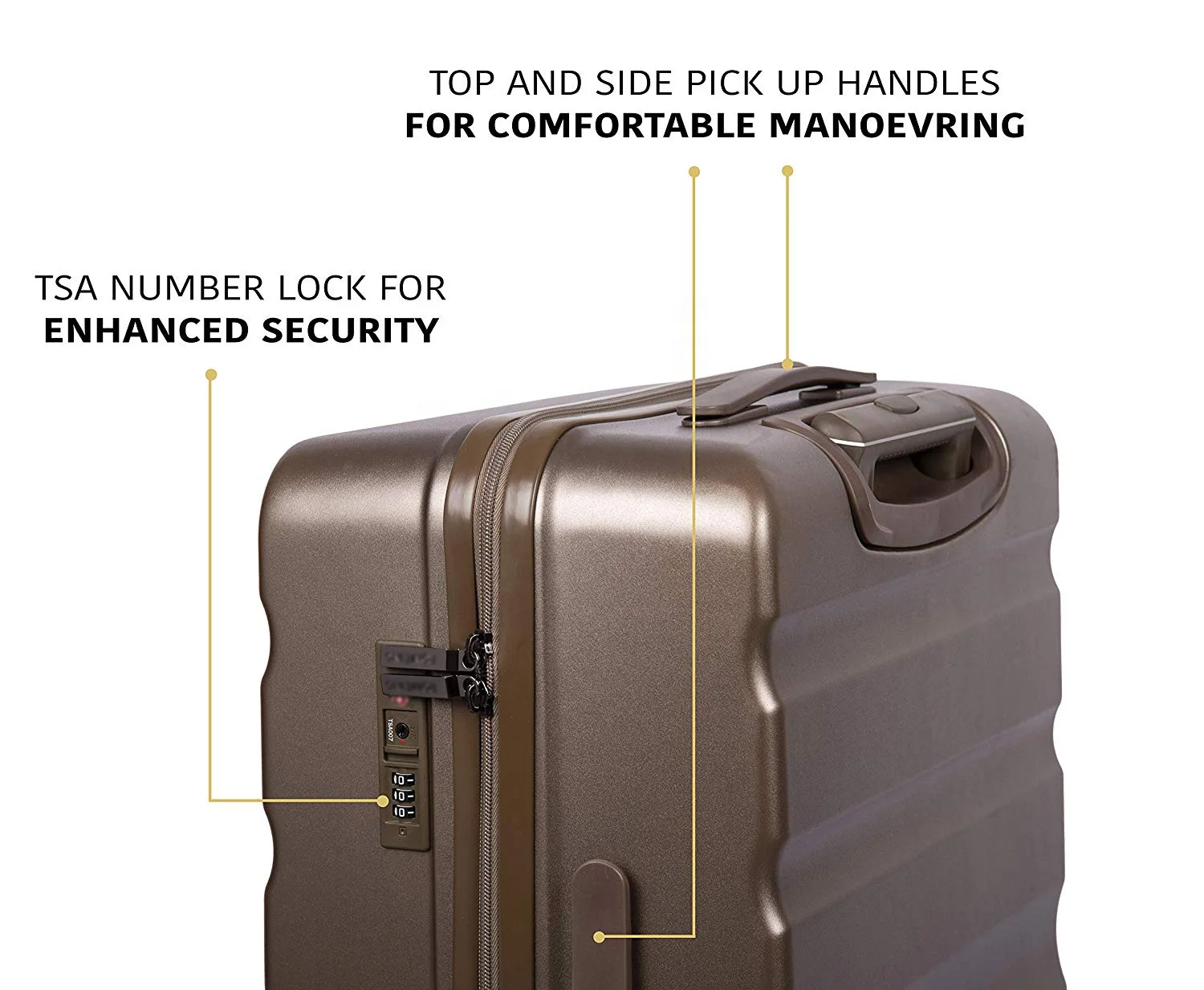 Popular Design Maletas De Viaje ABS Custom Suitcase Luggage Travel Trolley Case