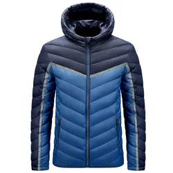 Limited Time Promotion Mens Winter 100%nylon Hiking Padded Jacket With Hood
